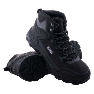 Elbrus Black Eginter Mid Waterproof Mens Shoes - Black
