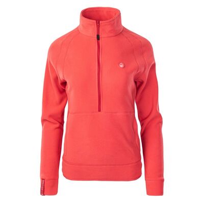 Elbrus Riva Polartec 1/2 Womens Sweatshirt - Orange
