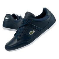 Image of Lacoste Mens Chaymon 0121 Shoes - Navy Blue