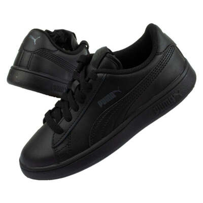 Puma Junior Smash V2 Shoes - Black