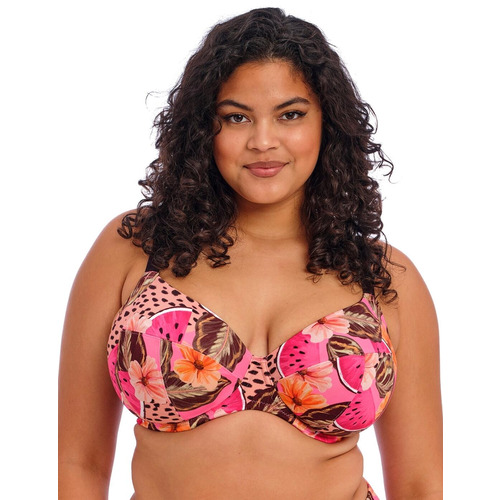 Elomi Cabana Nights Plunge Bikini Top - Multi