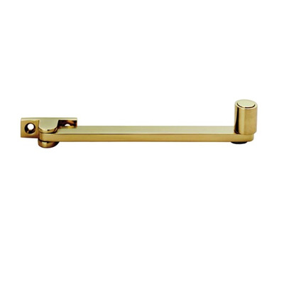 Carlisle Brass Fanlight Roller Arm Window Stays (150mm), Polished Brass - DK8 POLISHED BRASS