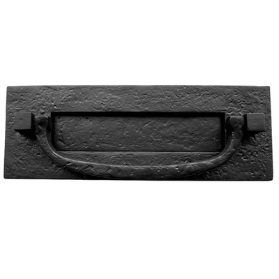Frelan Hardware Postal Door Knocker (310mm x 105mm), Black Antique - JAB46 BLACK ANTIQUE - 310mm x 105mm