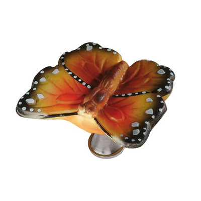 Urfic Siro Butterfly Cabinet Knob - H070-50PU2FE2 LARGE BUTTERFLY