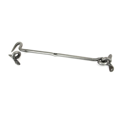 From The Anvil Cabin Hooks (Multiple Lengths), Pewter - 83792 10" FORGED CABIN HOOK, PEWTER