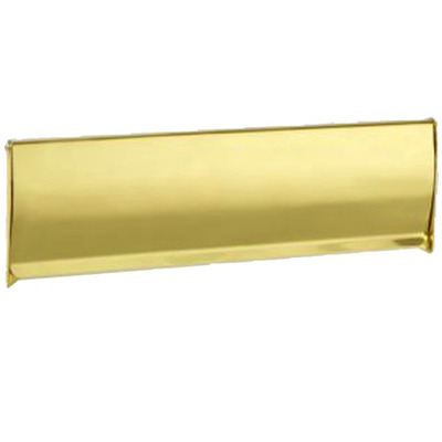 Croft Architectural Interior Flap, (406mm x 127mm), Various Finishes Available* - 1808-16 POLISHED BRASS