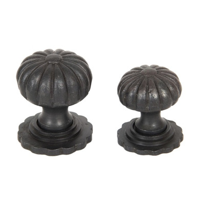 From The Anvil Flower Cabinet Knob (32mm Or 38mm), Beeswax - 33377 LARGE - 38mm