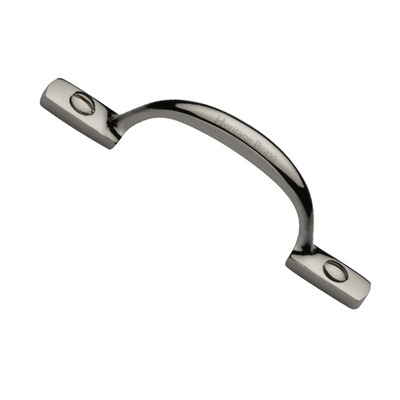 Heritage Brass Shaker Style Window/Cabinet Pull Handle (102mm OR 152mm), Polished Nickel - V1090-PNF POLISHED NICKEL - 102mm
