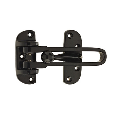 Mila ProLinea Door Guard For Timber & Composite Doors, Black Finish - 590507 BLACK