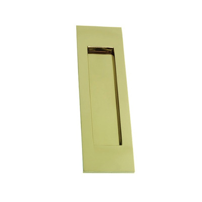 Prima Vertical Plain Letter Plate, Polished Brass - PB07 POLISHED BRASS