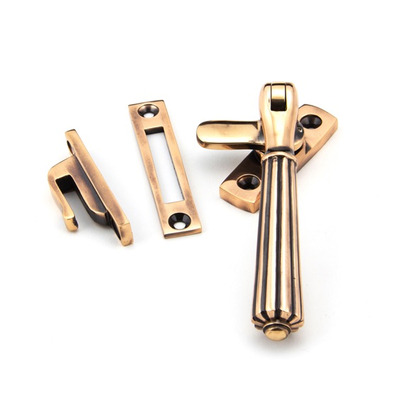 From The Anvil Hinton Locking Window Fastener, Polished Bronze - 45343 POLISHED BRONZE