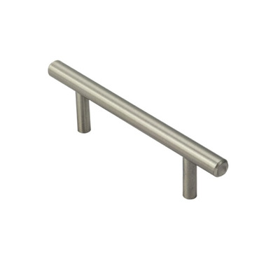 Carlisle Brass Fingertip Mini T Bar Cabinet Pull Handle (64mm C/C), Satin Nickel - FTD444SN SATIN NICKEL - 64mm c/c