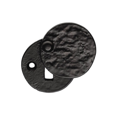 Carlisle Brass Ludlow Foundries Standard Profile Round Shape Escutcheon, Black Antique - LF5546 BLACK ANTIQUE