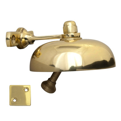 Prima Domed Shop Bell, Brass - BH1001PB BRASS