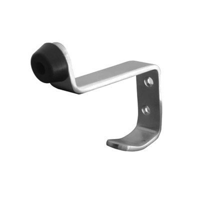 Frelan Hardware Buffered Hat And Coat Hook, Satin Stainless Steel - JSS15 SATIN STAINLESS STEEL
