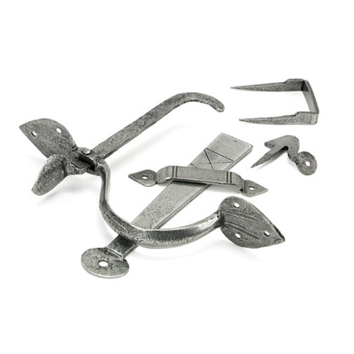 From The Anvil Extra Large Gothic Thumblatch, Pewter - 45599 PEWTER
