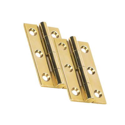 From The Anvil 2 Inch Cabinet Hinges, Polished Brass - 49580 (sold in pairs)  POLISHED BRASS