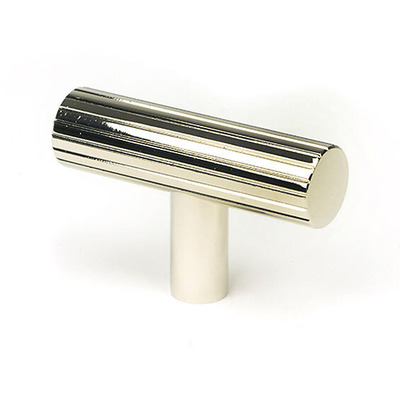 From The Anvil Judd T-Bar Cupboard Knob, Polished Nickel - 50582 POLISHED NICKEL