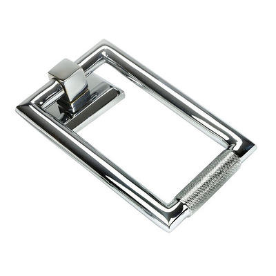 From The Anvil Brompton Door Knocker, Polished Chrome - 46645 POLISHED CHROME