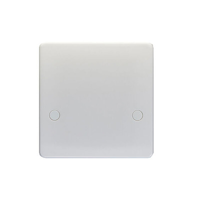 Carlisle Brass Eurolite Enhance White 45 Amp Flex Outlet Plate, White Plastic - PL8245 ENHANCE WHITE