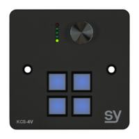 Image of SY Electronics SY-KCS4V-B-UK Keypad Controller - Black