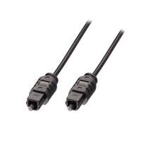 Image of Lindy 0.5m TosLink SPDIF Digital Optical Cable