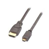 Image of Lindy 3m High Speed HDMI to Micro HDMI Cable with Ethernet