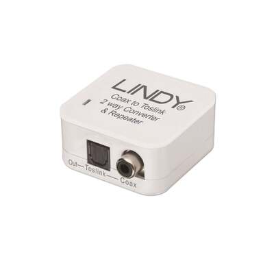 Lindy TosLink (Optical) and Coaxial Bi-directional Converter