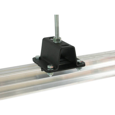 Doughty Studio Rail 60 Ceiling Bracket - 50mm With Rail Clamps