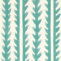 Image of Harlequin X Sophie Robinson Sticky Grass Wallpaper Aquamarine HSRW113052