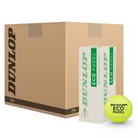 Dunlop Eco Padel Balls – 6 Dozen