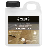 WOCA Maintenance Natural Soap Hardwood Flooring Cleaner – Natural Oiled – 1ltr