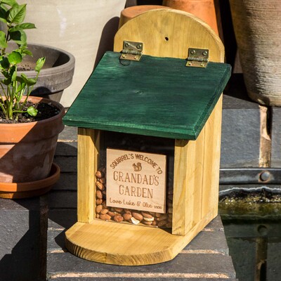 Personalised Squirrel Feeder
