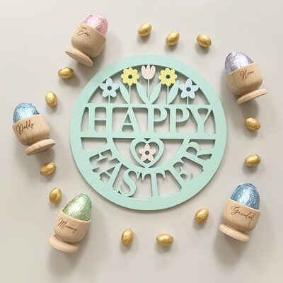 Personalised Egg Cup - Elegant Name
