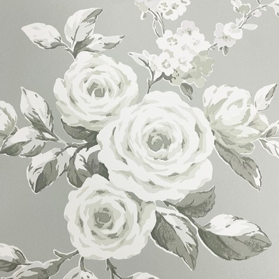 Catherine Lansfield Canterbury Floral Wallpaper Sage Muriva 165508

