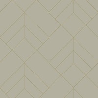 Sander Geometric Wallpaper Beige / Gold Fine Decor FD26545