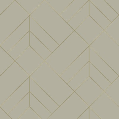 Sander Geometric Wallpaper Beige / Gold Fine Decor FD26545
