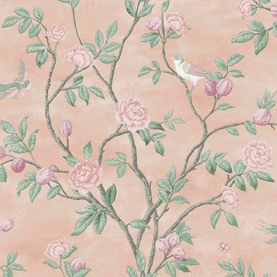 Laura Ashley Eglantine Wallpaper Blush Pink 113372

