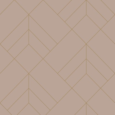 Sander Geometric Blush / Gold Wallpaper Fine Decor FD26548
