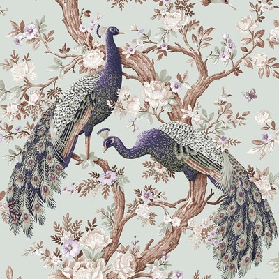 Laura Ashley Belvedere Wallpaper Duck Egg 113398
