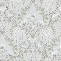 Laura Ashley Parterre Wallpaper Sage 113406