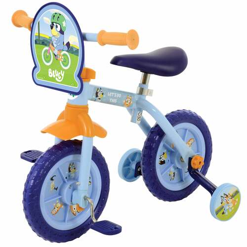Bluey 2-in-1 10" Wheel Size Training Bike