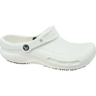 Crocs Unisex Bistro Slippers - White
