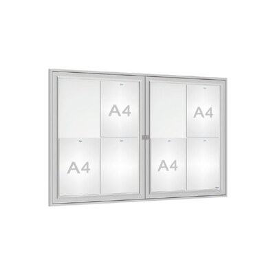 Tradition Double Door Outdoor Noticeboard