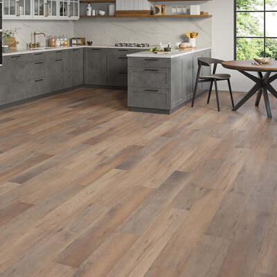 Lusso Brescia Shoreline Oak SPC Click Vinyl Flooring – Lusso