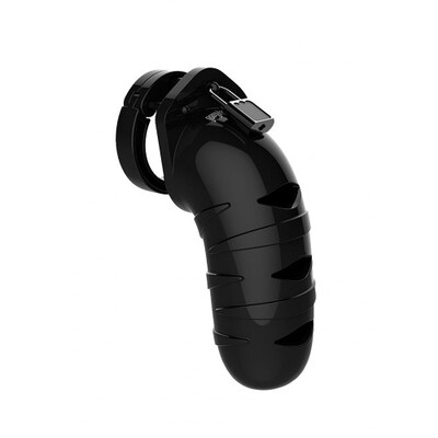 Image of Man Cage 05 Male 5.5 Inch Black Chastity Cage