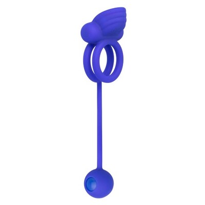 Image of Rechargeable Dual Rockin Rim Enhancer Cock Ring