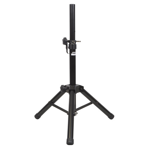 Short Tripod Speaker Stand Adjustable Height of 700-970mm 35mm Fitting in Black
