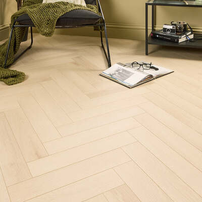 Lusso Siena Kalmar Herringbone Laminate Flooring – Lusso