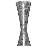 Tiki Aero&#174; Stainless Steel Jigger 1oz/2oz-164423